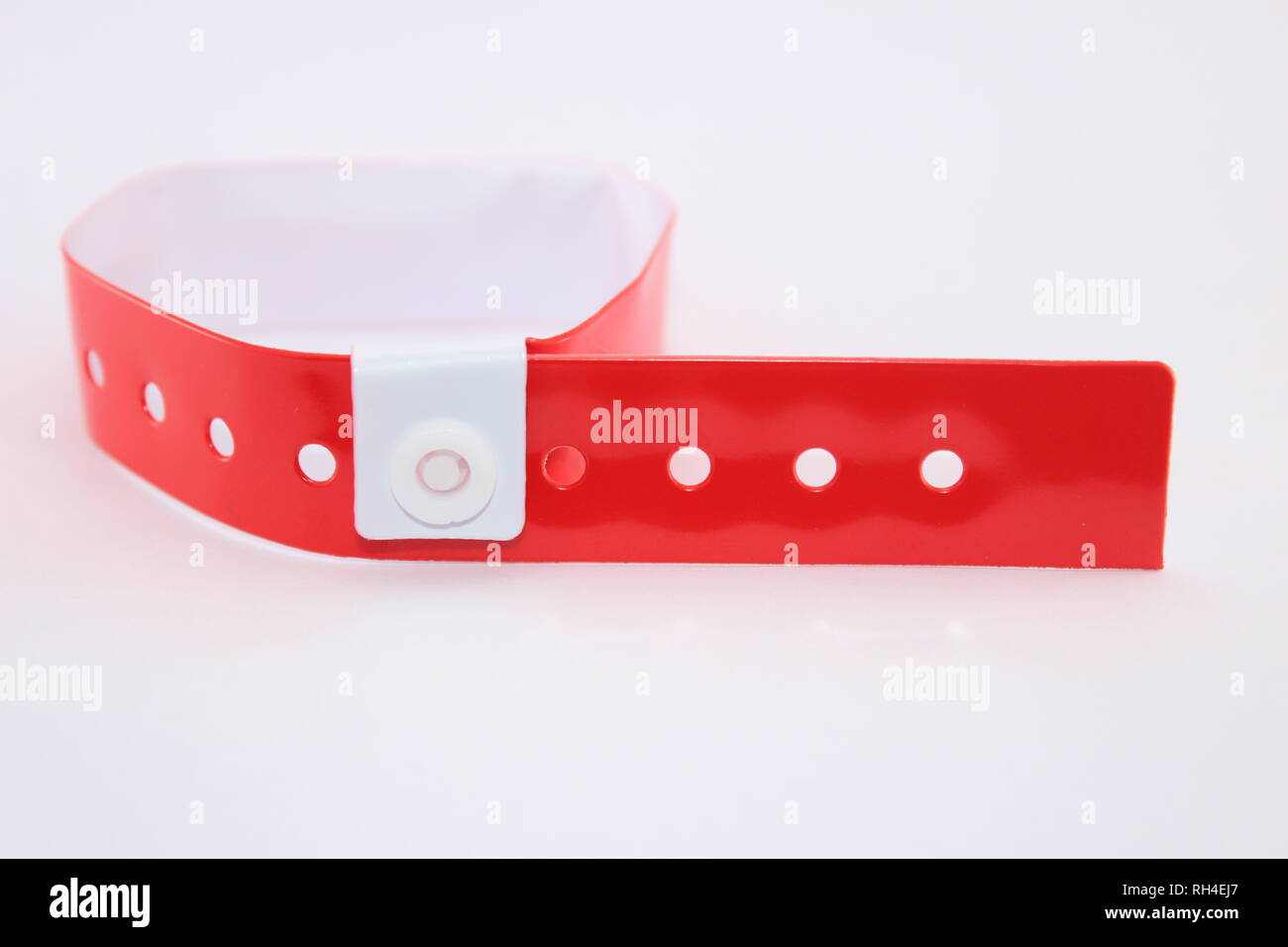 Colorful Red thermal wristbands for events, party, water park, night