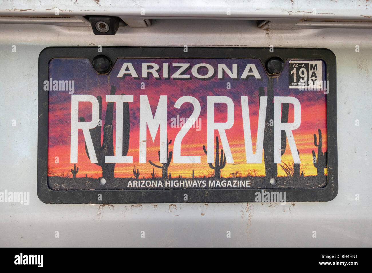 Arizona vehicle registration plate hires stock photography and images