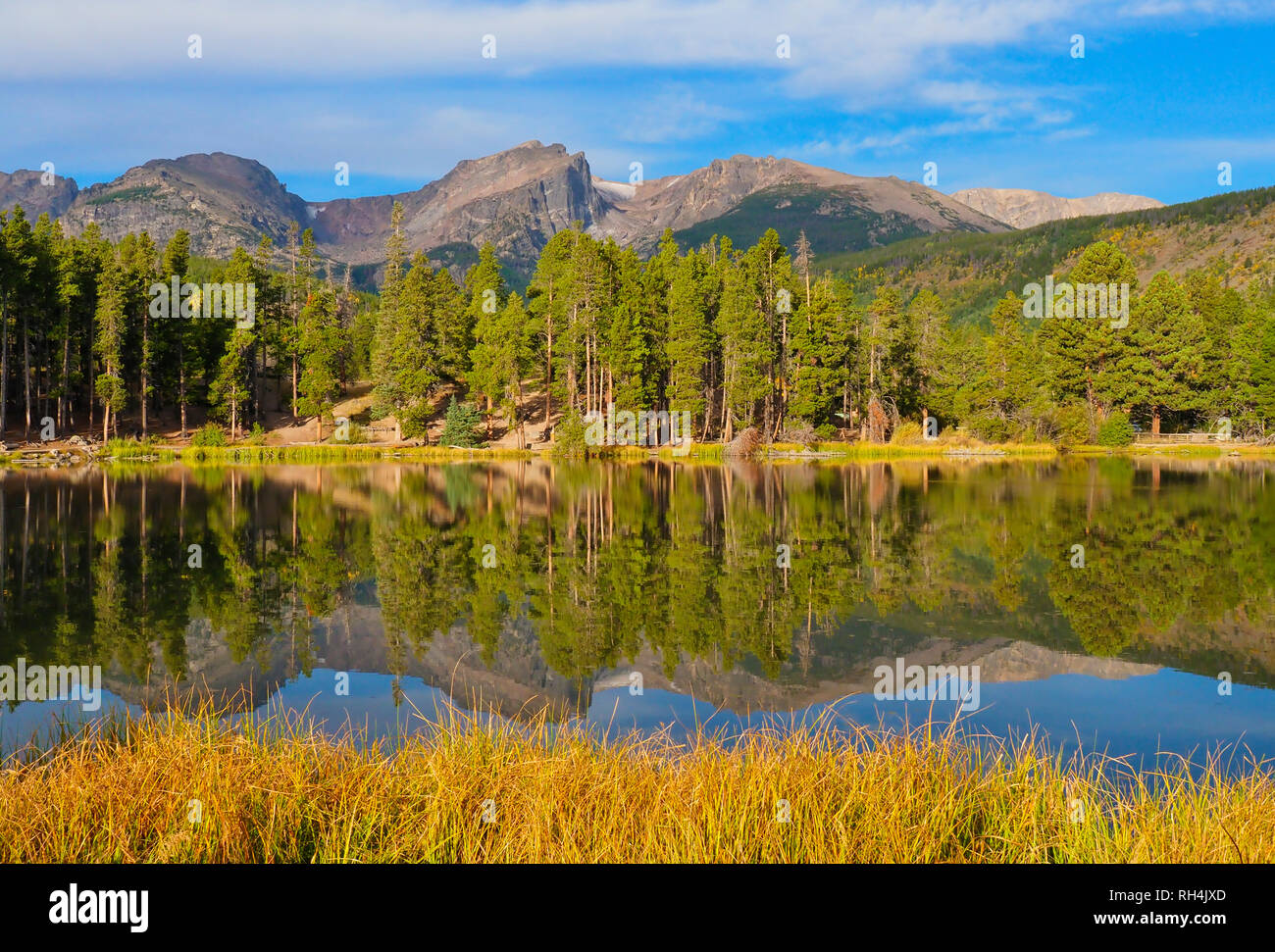 Sprague Lake, Sprague Lake Trail, Rocky Mountain National Park, Estes