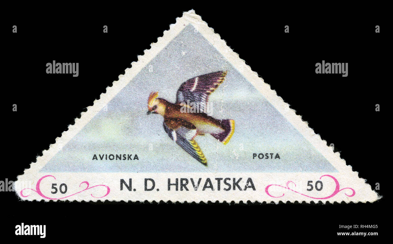 Cinderella stamp in the Croatia N. D. Hrvatska series issued in