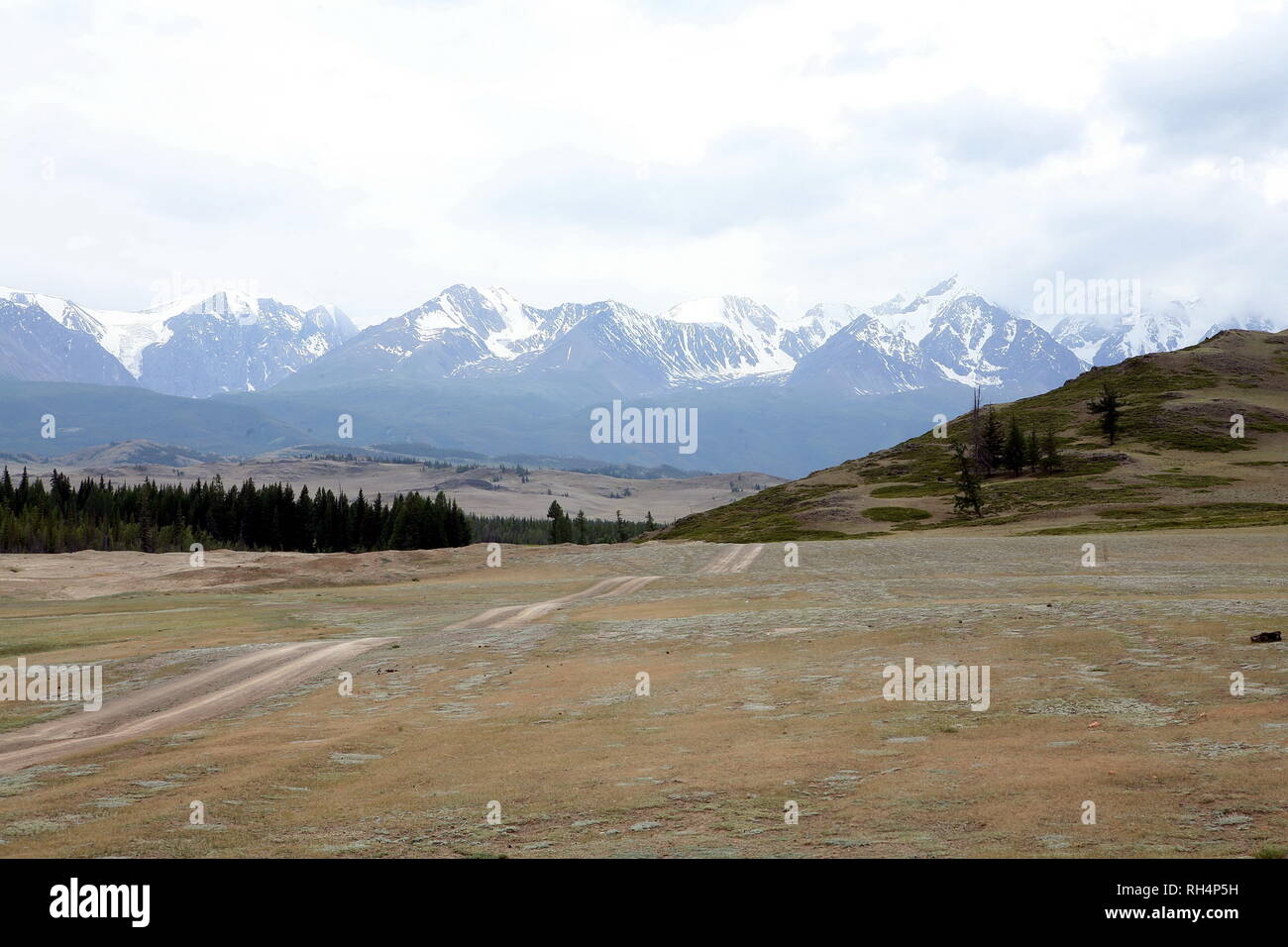 Altai region Russia mountain landscapes Stock Photo - Alamy