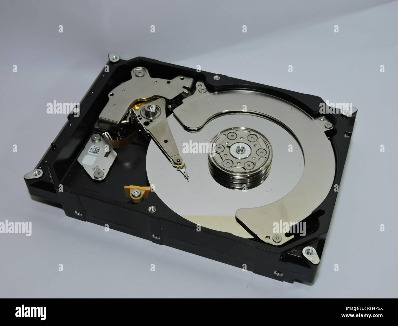 Open Hard Disk HDD for Desktops and Laptops Stock Photo