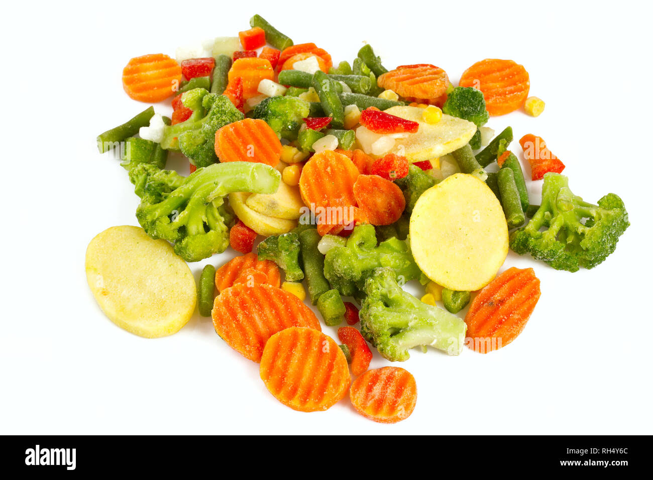 frozen stir fry vegetables Stock Photo Alamy