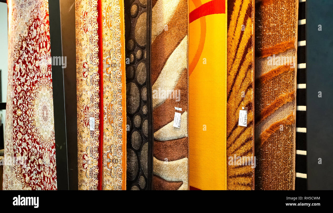 Johannesburg, South Africa July 05 2011 Inside Interior of a Carpet