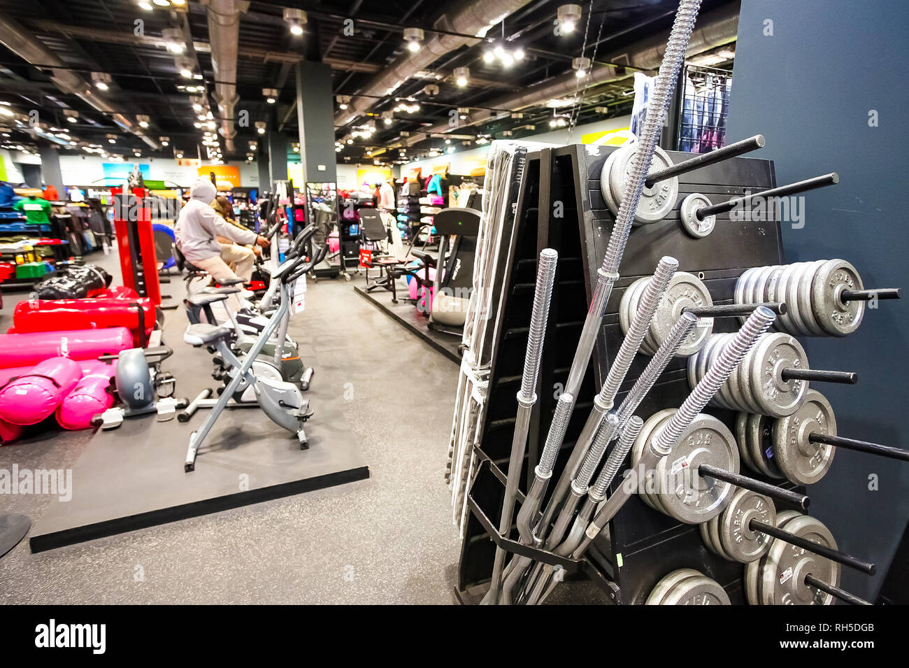 Johannesburg, South Africa July 05 2011 Inside Interior of a Sports