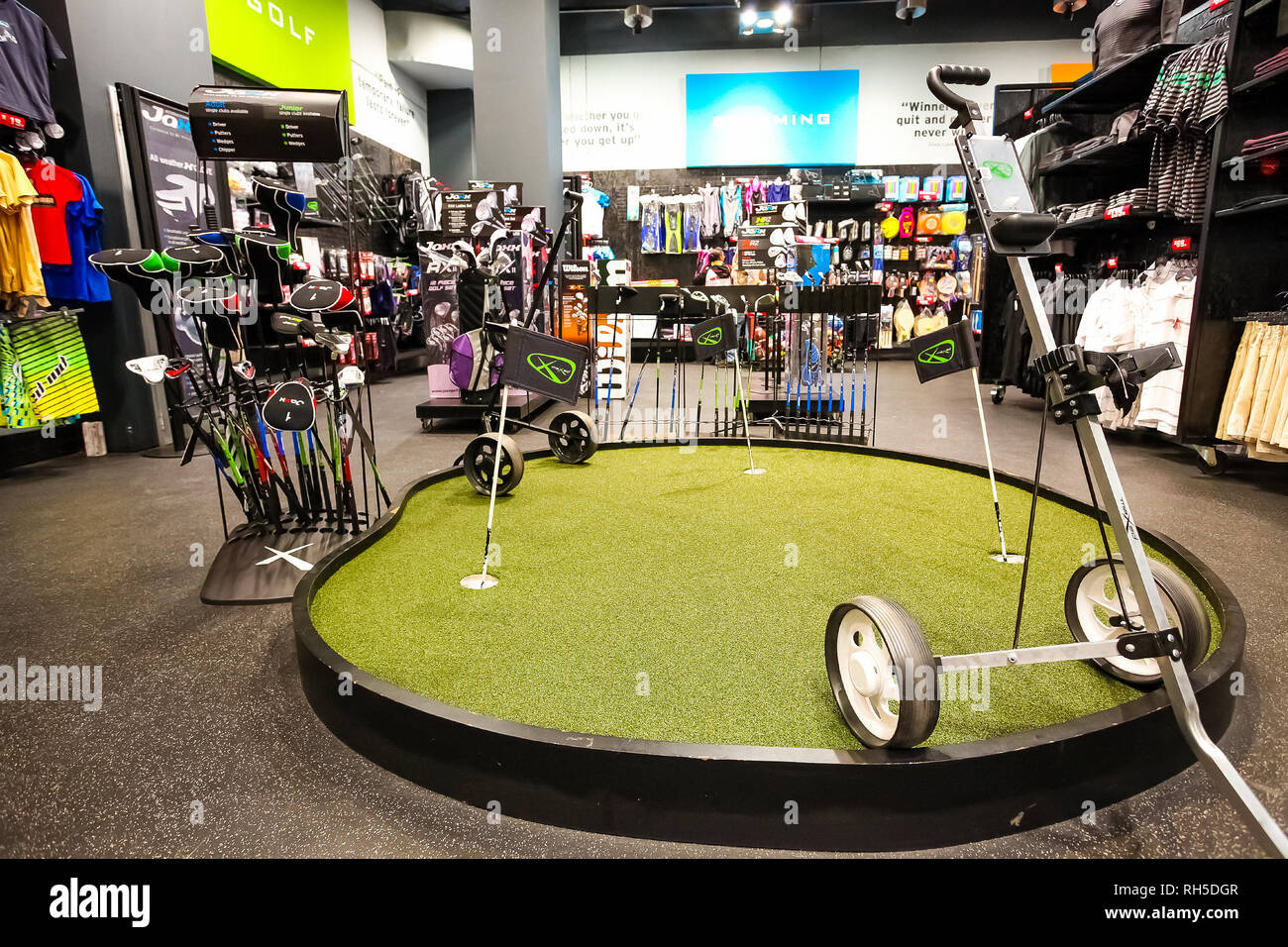 Sports Equipment Store High Resolution Stock Photography and Images Alamy