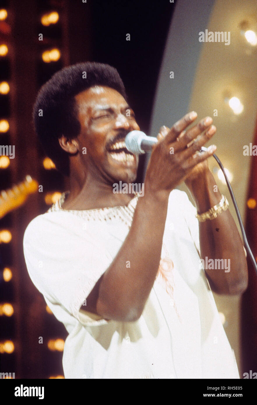 WILSON PICKETT (1941-2006) American Soul singer about 1972 Stock Photo ...