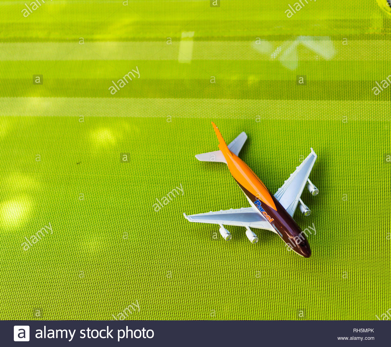 toy airplane with passengers