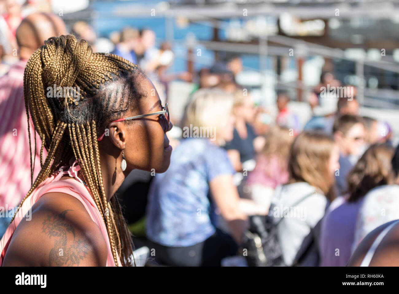 Cape Town South Africa January 2th 2019 A South African Black