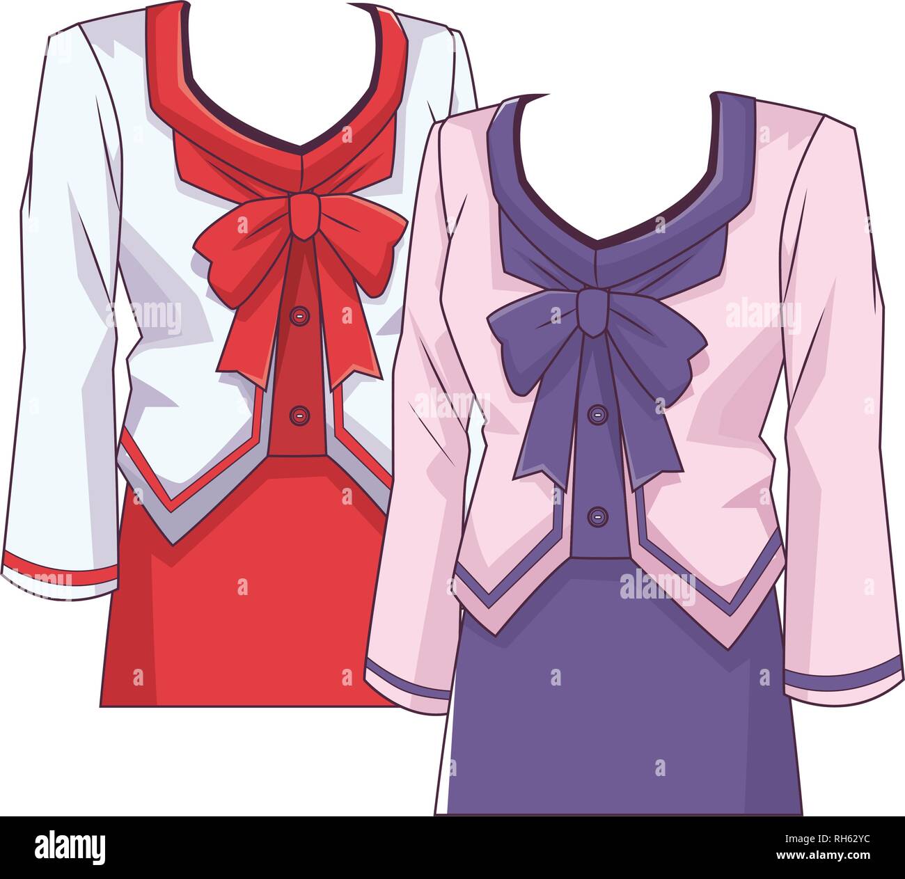 school uniform anime Stock Vector Image & Art - Alamy school uniform anime Stock Vector Image & Art - Alamy