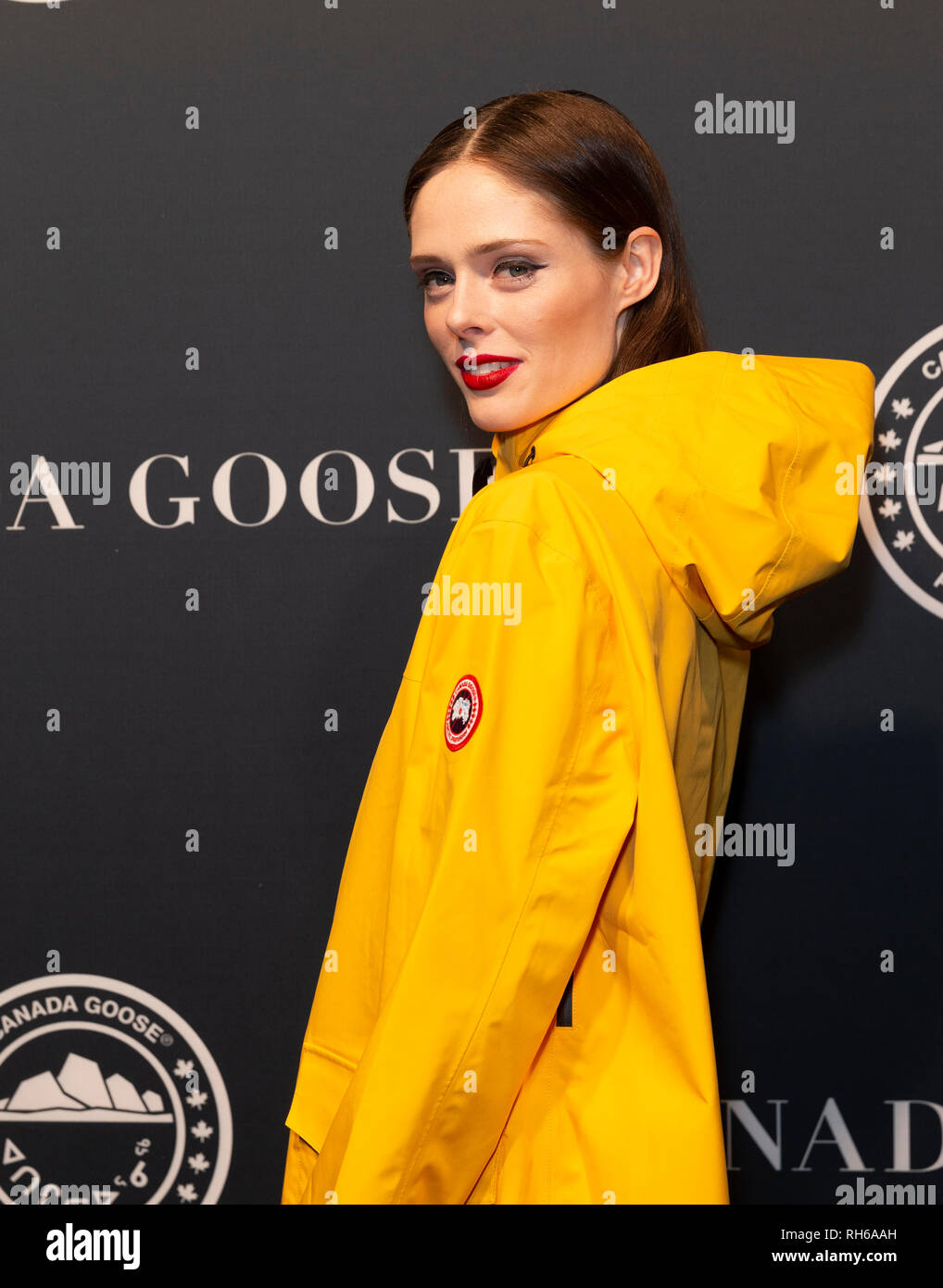 New York, NY - January 31, 2019: Coco Rocha attends Canada Goose Celebrates the Launch of Project Atigi at Studio 525 Credit: lev radin/Alamy Live News Stock Photo