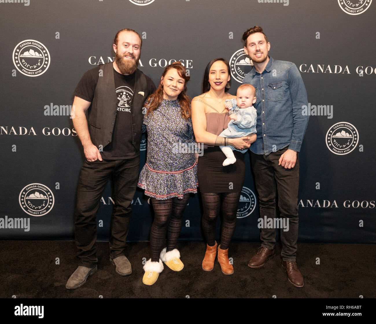 New York, NY - January 31, 2019: The Jerry Cans band attends Canada Goose Celebrates the Launch of Project Atigi at Studio 525 Credit: lev radin/Alamy Live News Stock Photo