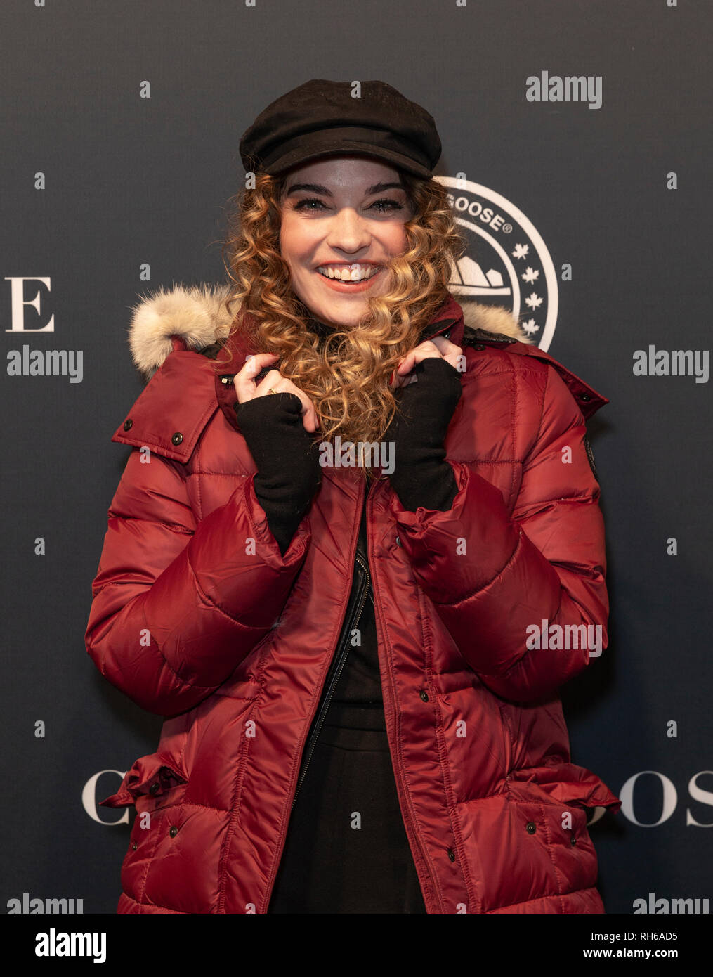 New York, NY - January 31, 2019: Annie Murphy attends Canada Goose Celebrates the Launch of Project Atigi at Studio 525 Credit: lev radin/Alamy Live News Stock Photo