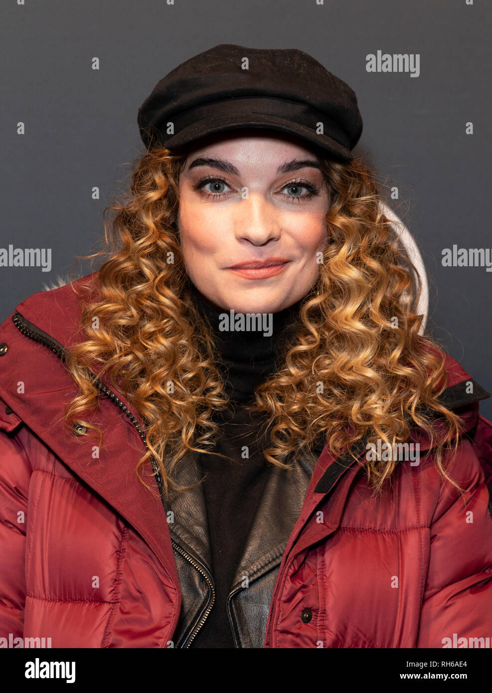 New York, NY - January 31, 2019: Annie Murphy attends Canada Goose Celebrates the Launch of Project Atigi at Studio 525 Credit: lev radin/Alamy Live News Stock Photo