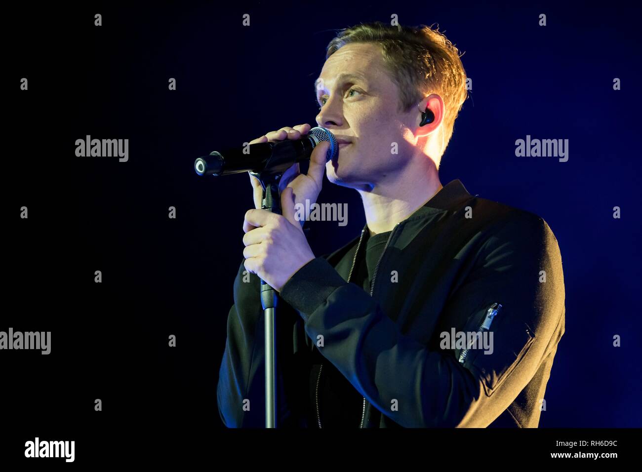 Berlin, Deutschland. 31st Jan, 2019. 31.01.2019, the German actor, voice actor, director, producer and singer live in the Verti Music Hall in Berlin. | usage worldwide Credit: dpa/Alamy Live News Stock Photo