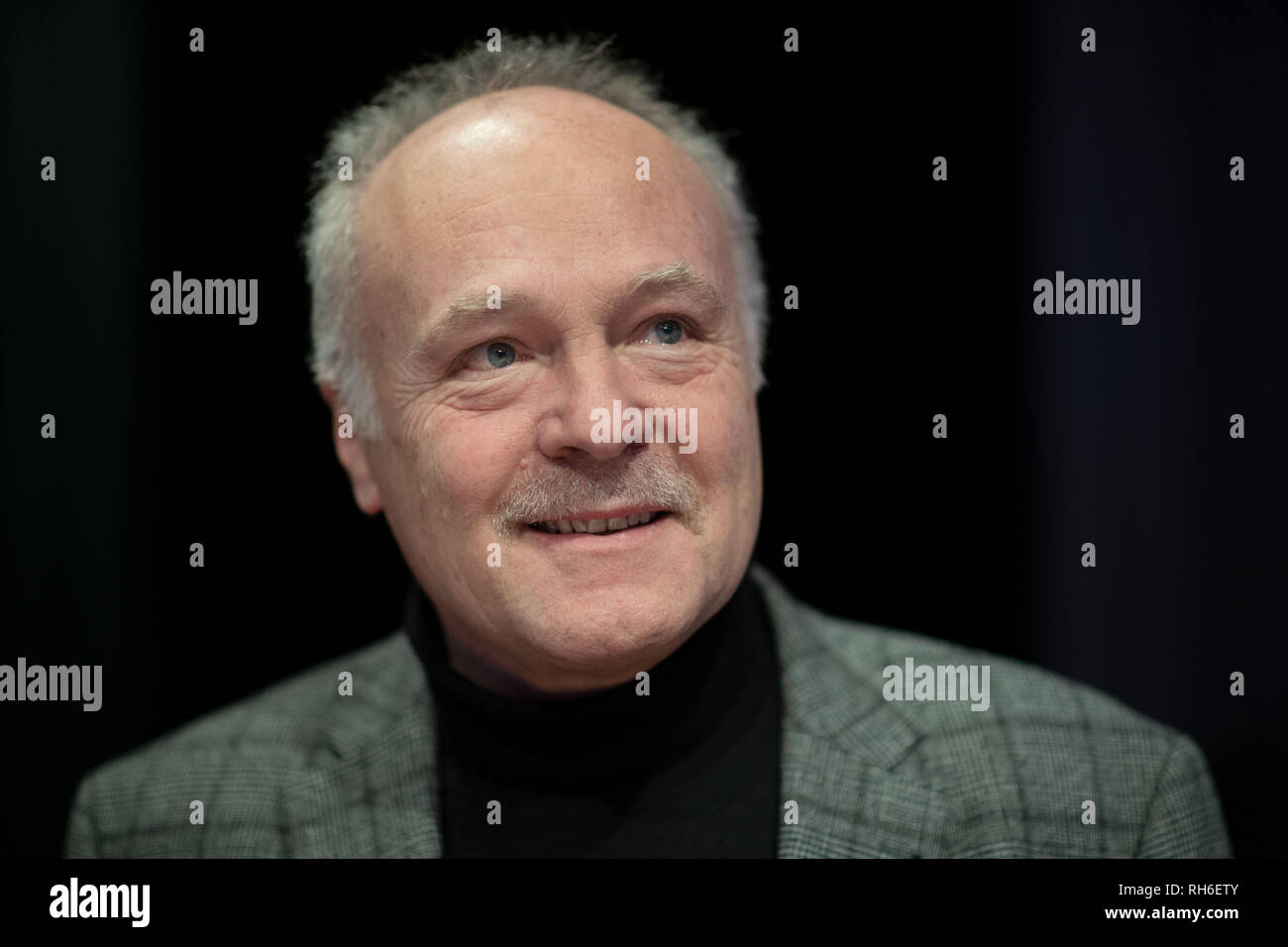 Stuttgart, Germany. 01st Feb, 2019. Peter Boudgoust, Director-General of Südwestrundfunk (SWR), recorded after the SWR annual press conference. At the Pk, innovations and focal points for the coming year were presented. Credit: Marijan Murat/dpa/Alamy Live News Stock Photo
