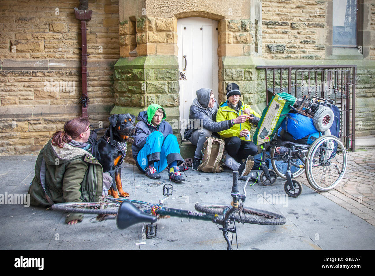Homelessness Blackpool High Resolution Stock Photography and Images - Alamy
