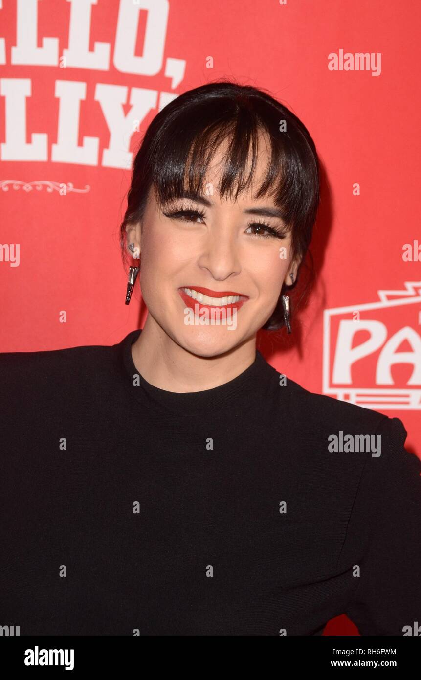 Courtney Reed at arrivals for HELLO DOLLY! Los Angeles Opening Night