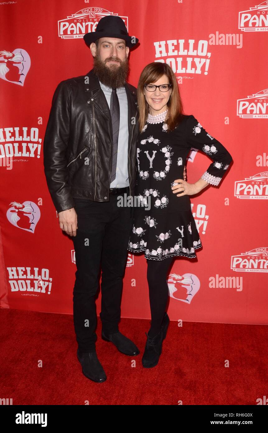 Lisa Loeb at arrivals for HELLO DOLLY! Los Angeles Opening Night, the Pantages Theater, Los Angeles, CA January 30, 2019. Photo By: Priscilla Grant/Everett Collection Stock Photo