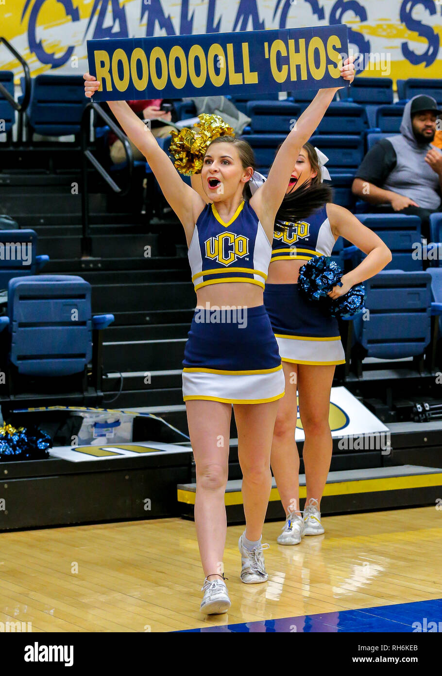 Edmond, OK, USA. 31st Jan, 2019. A University of Central Oklahoma