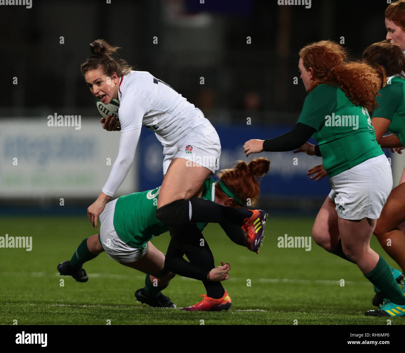 Energia Park, Dublin, Ireland. 1st Feb, 2019. Womens Six Nations rugby ...