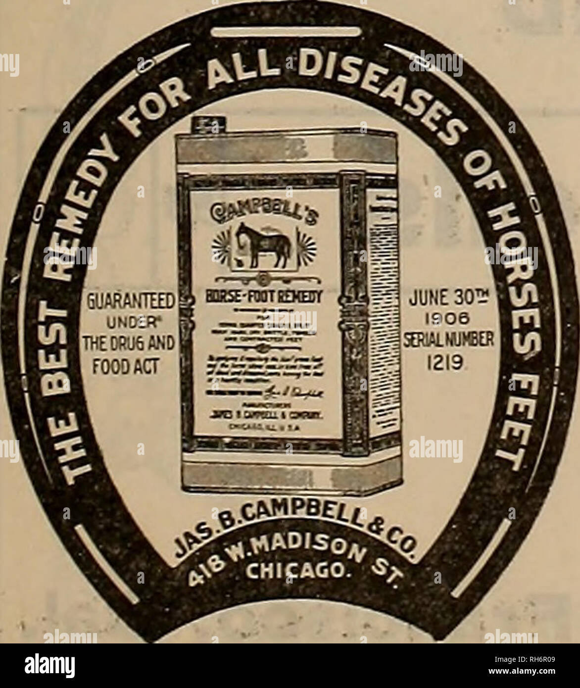 . Breeder and sportsman. Horses. STUDEBAKER BROS. &amp; CO., of California, Market and 10th Sts., San Francisco 75 PER CENT OF ALL HORSE OWNERS AND TRAINERS USE AND RECOMMEND CAMPBELL'S HORSE FOOT REMEDY -SOLD BY—. W. A. Sayre Sacramento, Cal. R. T. Frasier Pueblo, Colo. J. G. Read A Bro Ogden, Utah Jubinville &amp; Xance Batte, Mont. A. A. Kraft Co Spokane, Wash. Thos, 31. Henderson Seattle, Wash. C. Rodder Stockton, Cal. Wm. E. Detels Pleasnnton, Cal. W. C. Topping San Diego, Cal. Main-Winchester-Jepsen Co Los Angeles, Cal. li. Tliornwaldson Fresno, Cal. Jno. McKcrron San' Francisco, Cal. Jo Stock Photo