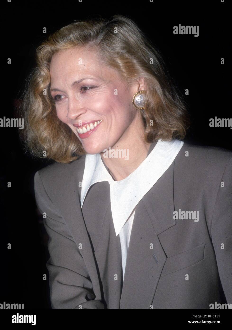Faye Dunaway 1985 Photo By Adam Scull/PHOTOlink/MediaPunch Stock Photo