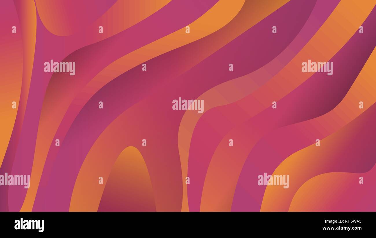 Elegance abstract gradient geometric background. Colorful fluid shapes. Trendy gradient composition. Bright shapes. Elegance vector pattern. Stock Vector