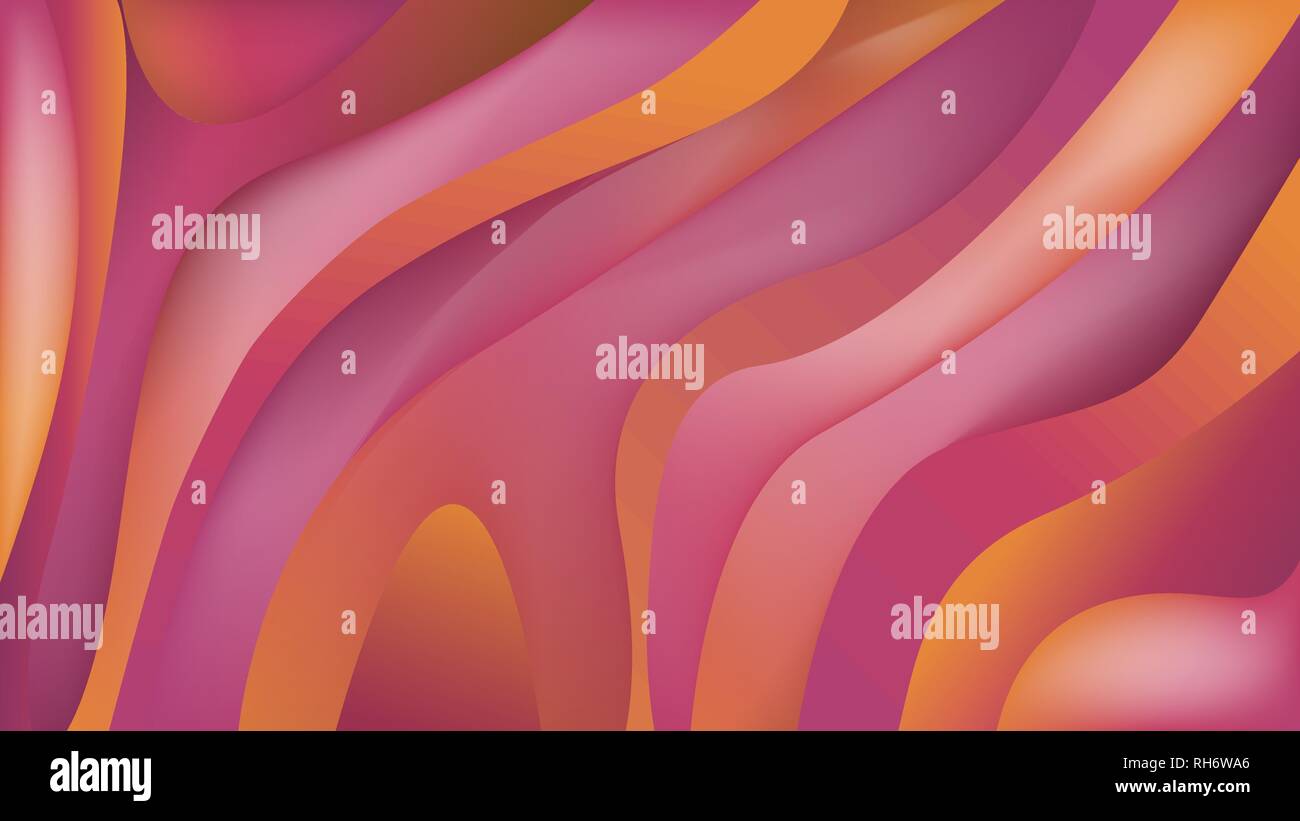 Elegance abstract gradient geometric background. Colorful fluid shapes. Trendy gradient composition. Bright shapes. Elegance vector pattern. Stock Vector
