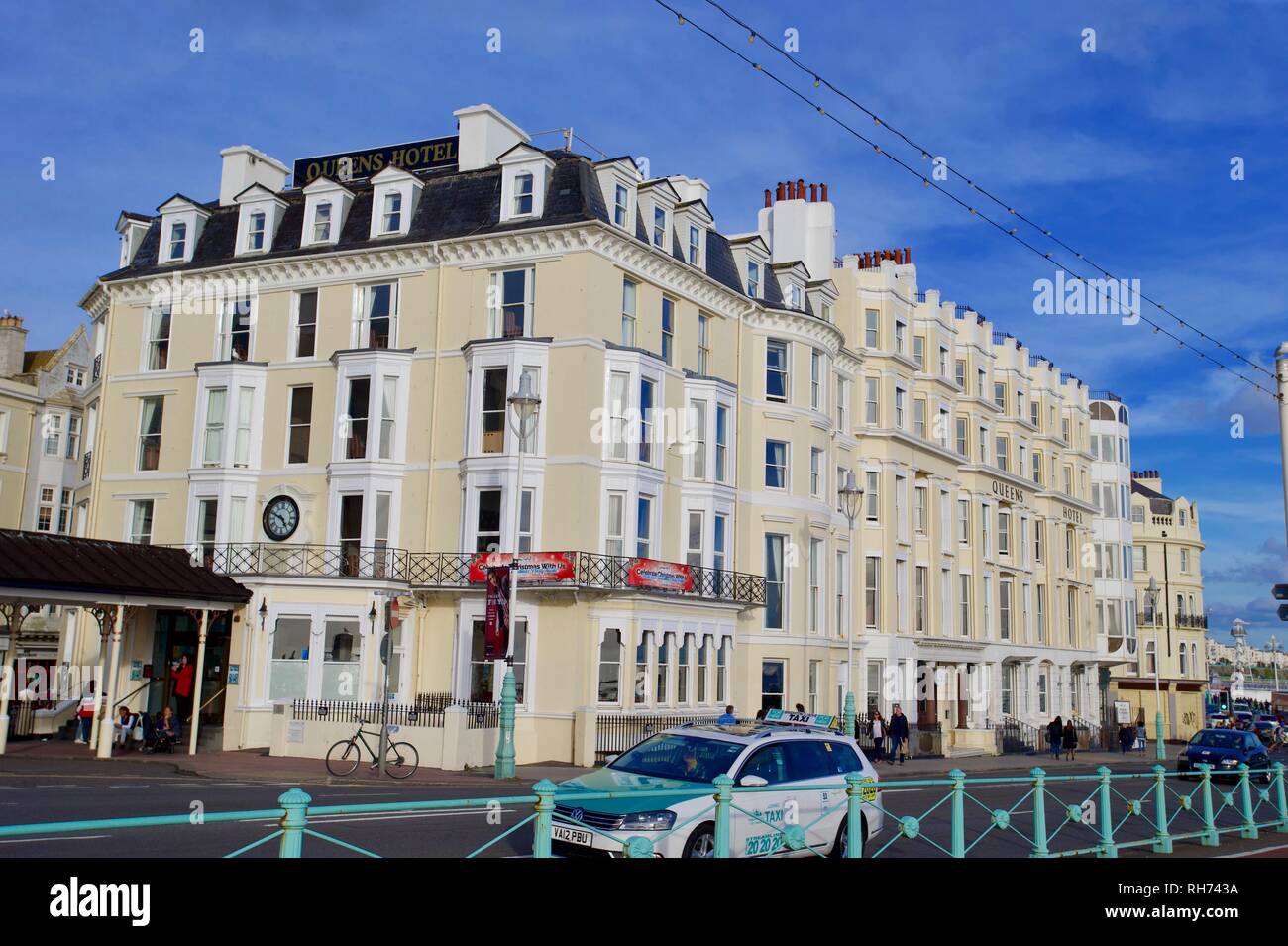 1900's　Brighton No.150 Queen Mill 残り1点 The Queens Hotel Brighton, East Sussex, England Stock Photo