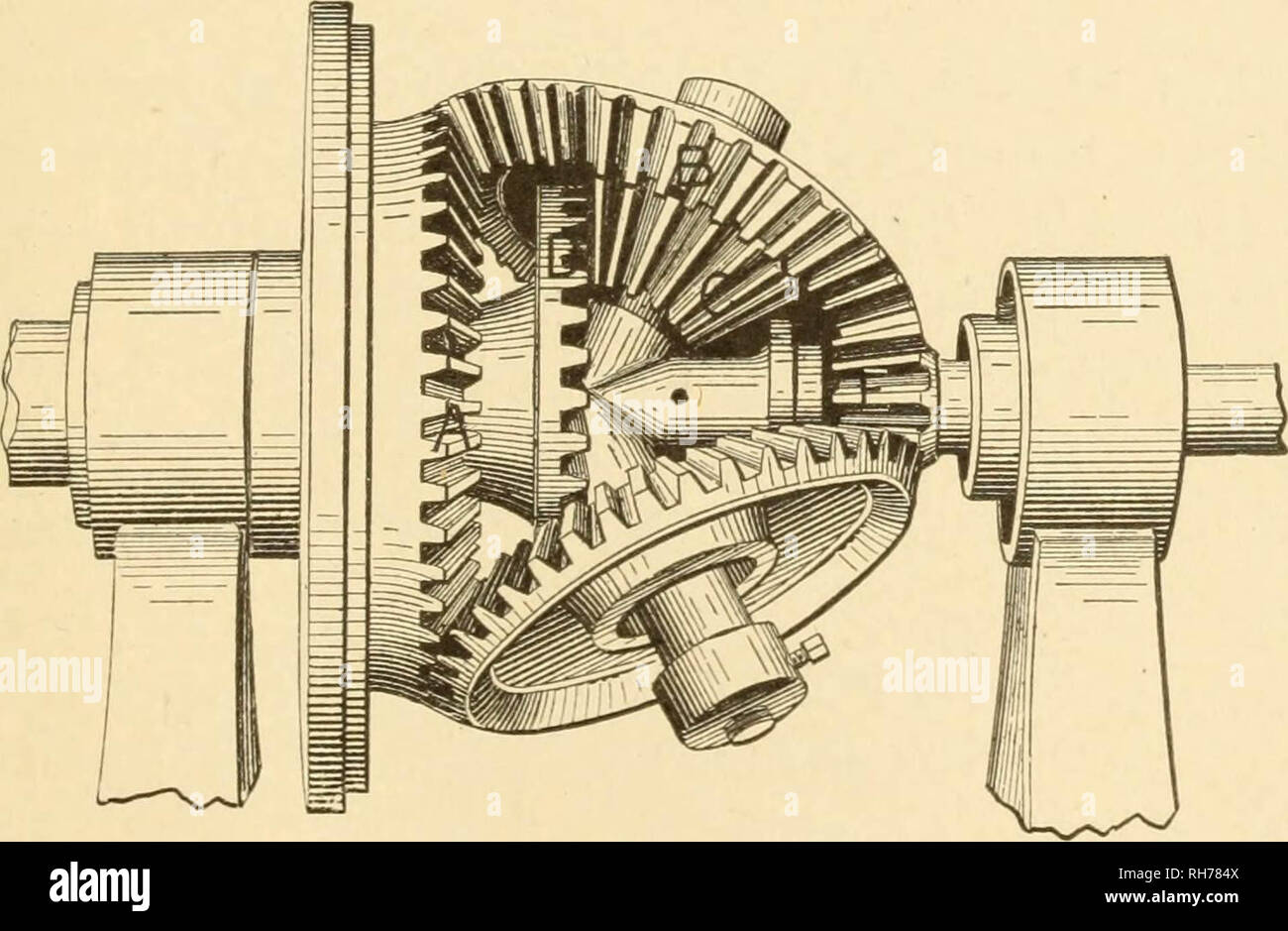 Mechanical movements, powers and devices; a treatise describing mechanical movements and devices used in constructive and operative machinery and the mechanical arts, being practically a mechanical dictionary, commencing with a rudimentary description of the early known mechanical powers and detailing the various motions, appliances and inventions used in the mechanical arts to the present time, including a chapter on straight line movements, by Gardner D. Hiscox Stock Photo