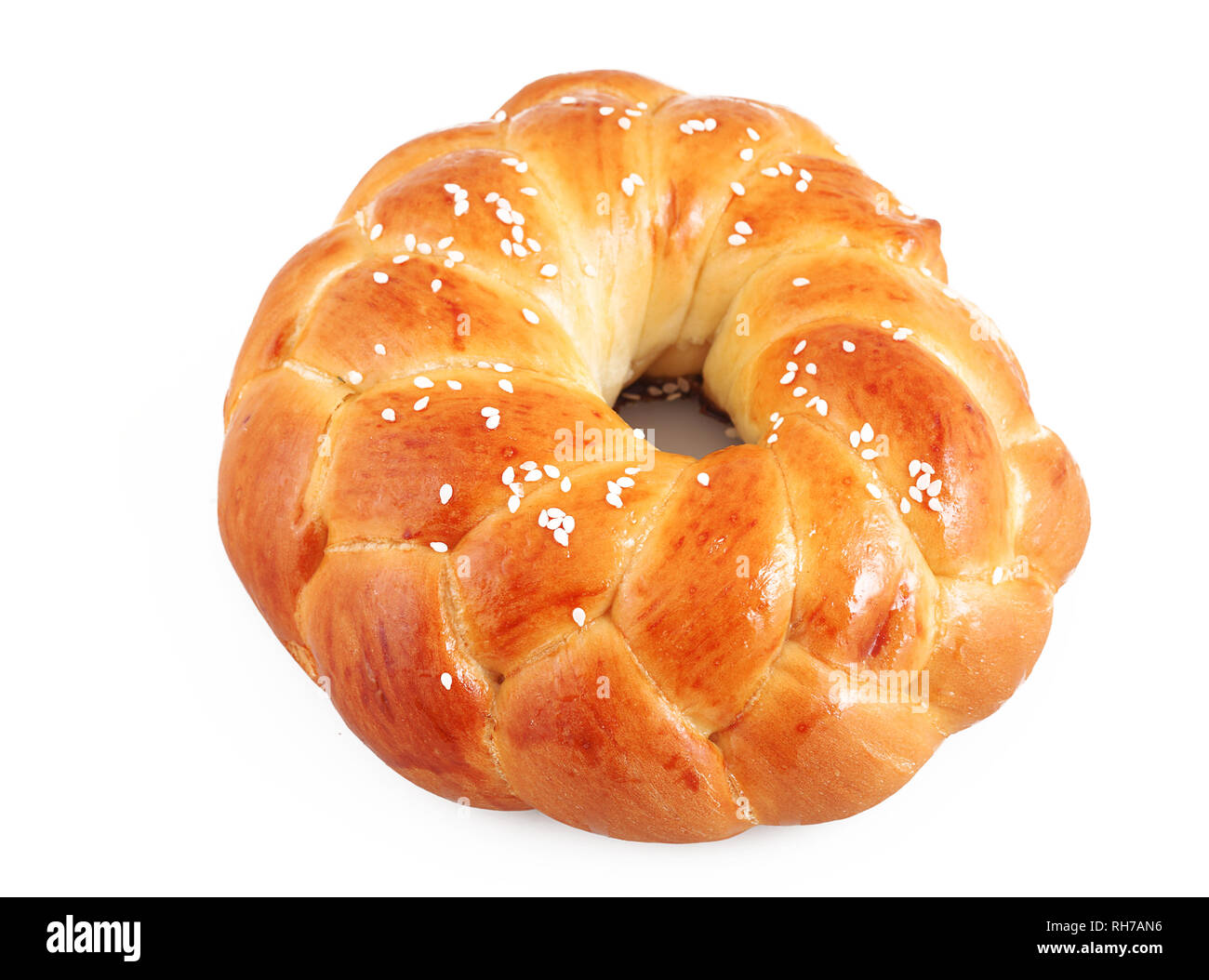 Homemade pastries on a white isolated background Stock Photo - Alamy