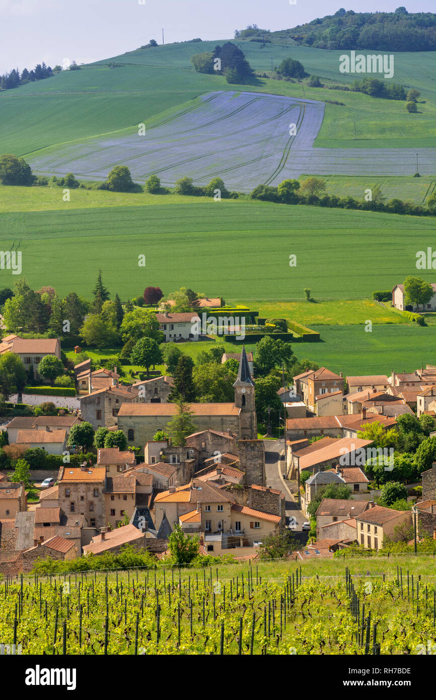 SauvagnatSainteMarthe village near Issoire city, Puy de Dome