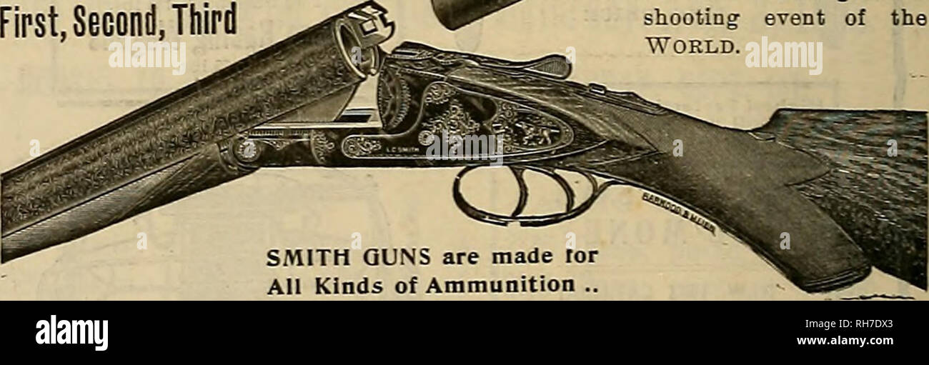 https://c8.alamy.com/comp/RH7DX3/breeder-and-sportsman-horses-smith-guns-are-made-tor-all-kinds-of-ammunition-ssfttonu-hunter-arms-co-fulton-ny-phil-b-bekeart-co-san-francisco-coast-representative-glabrough-golcher-amp-go-guns-gun-goods-a-6enri-for-oataloroe-fishing-tackle-53s-market-streets-f-you-can-get-jiese-smokeless-powders-in-factory-ggtufi-i-o-loaded-dnll-i-3-mention-this-paper-also-as-the-official-records-show-fit-per-cent-of-the-entire-purse-won-with-parkers-37fi-per-cent-of-all-the-runs-winning-money-were-parkers-ami-34rt-per-cent-of-all-puns-entered-were-parkers-which-pro-RH7DX3.jpg