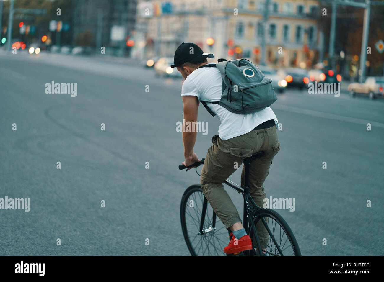 street bike backpack