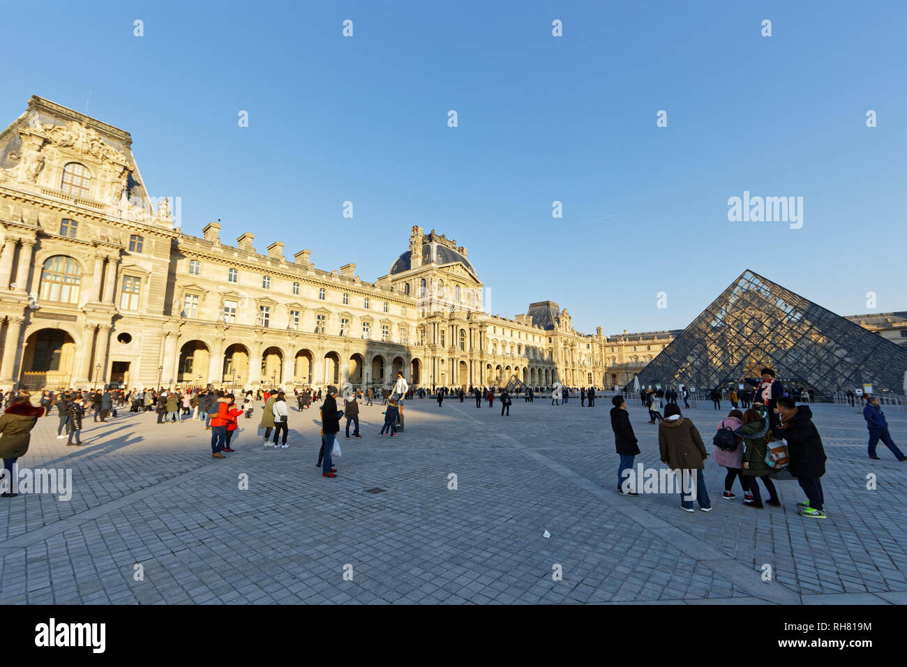 Palais du Louvre - Paris, France Stock Photo