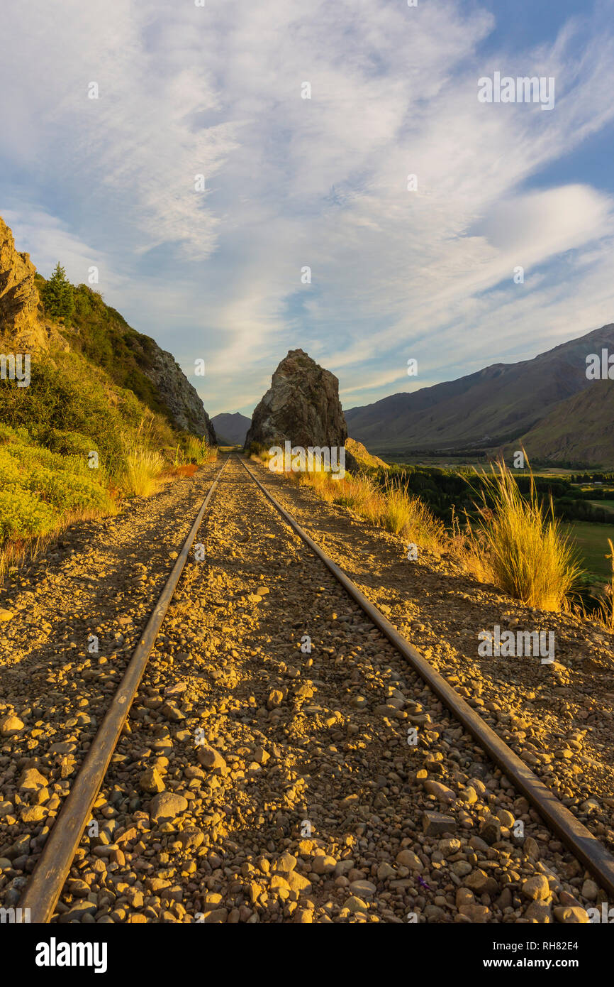 Old Patagonian Express Railway Stock Photo