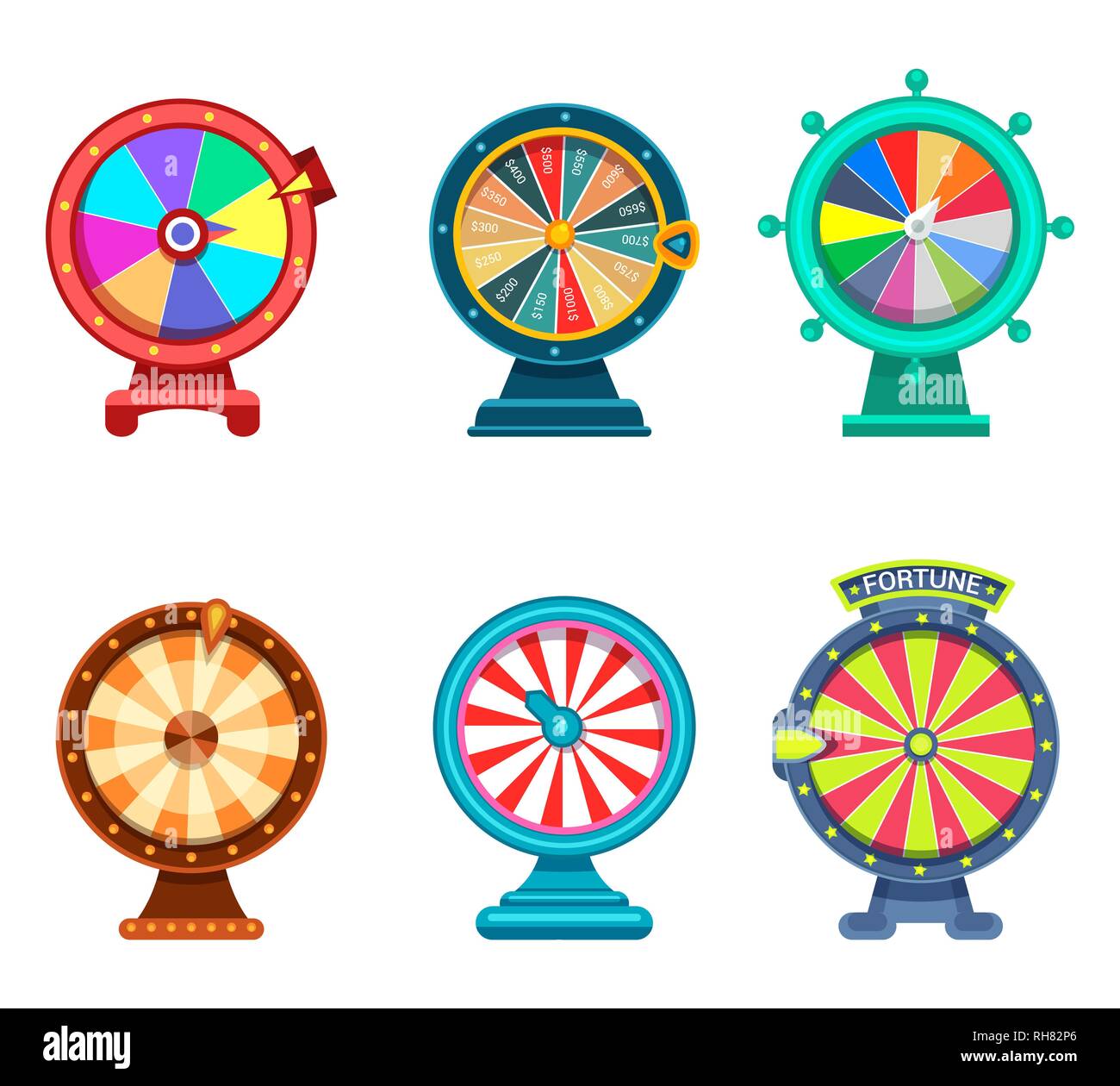 Gambling roulette Stock Vector