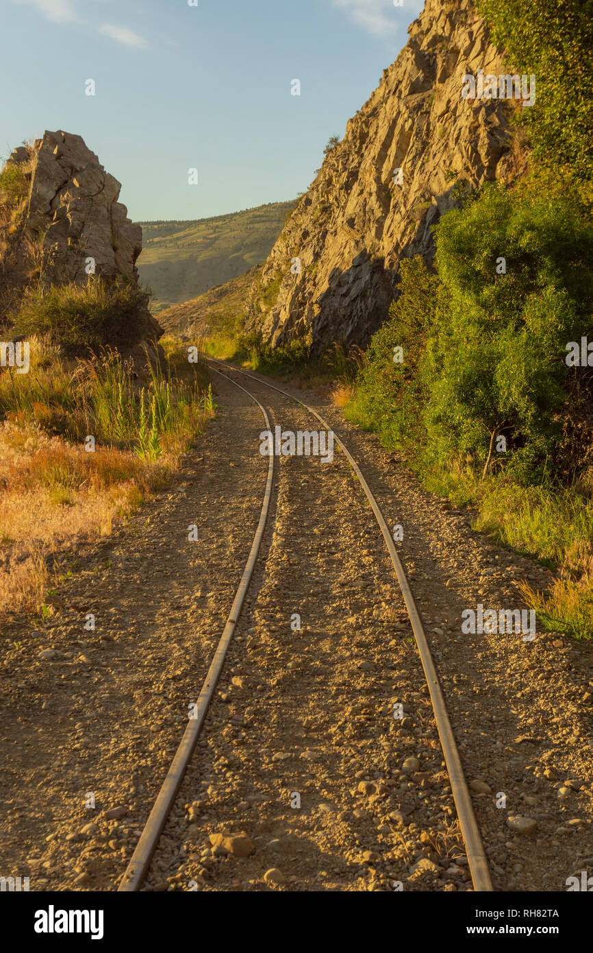 Old Patagonian Express Railway Stock Photo