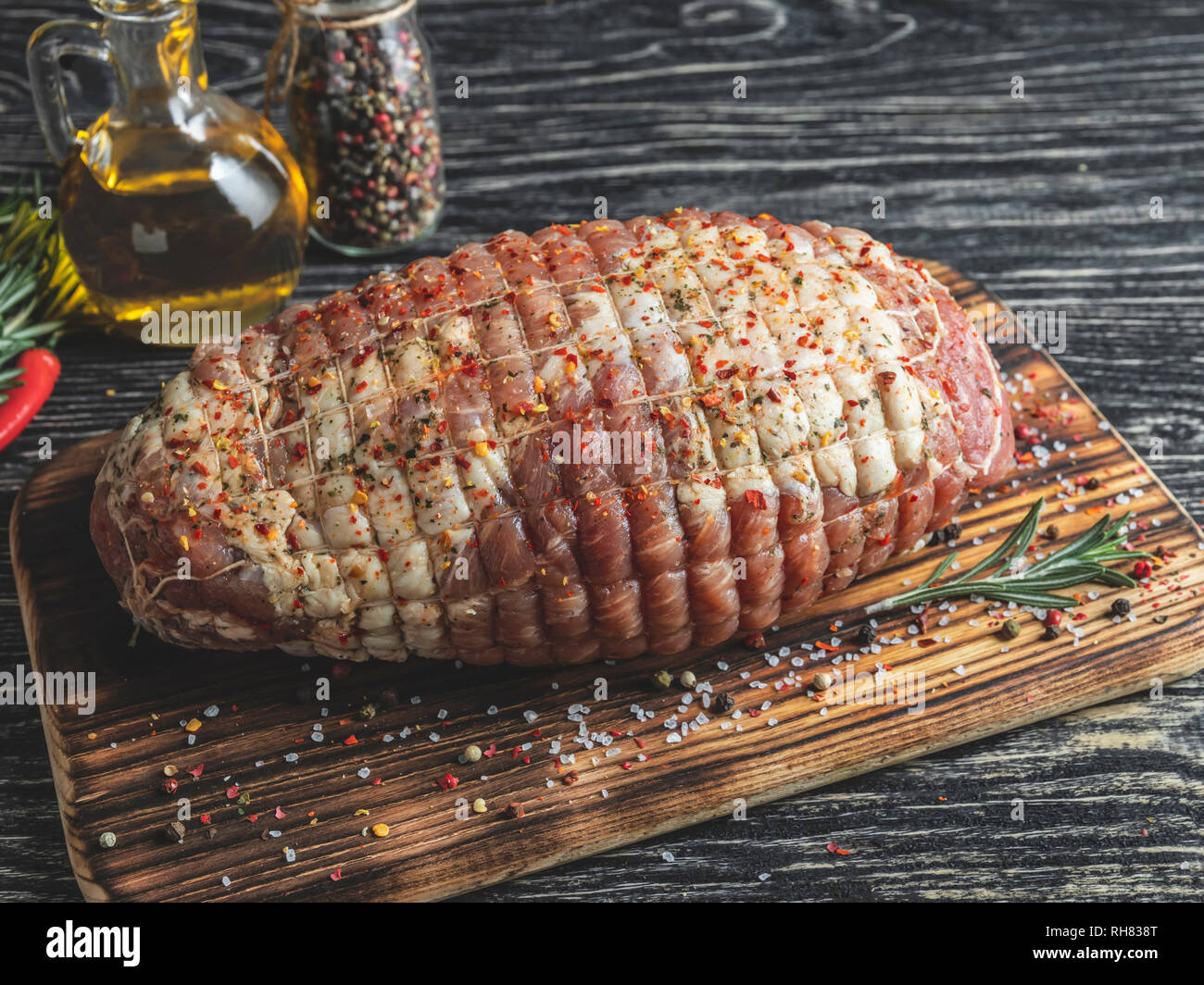 Tied meat High Resolution Stock Photography and Images - Alamy