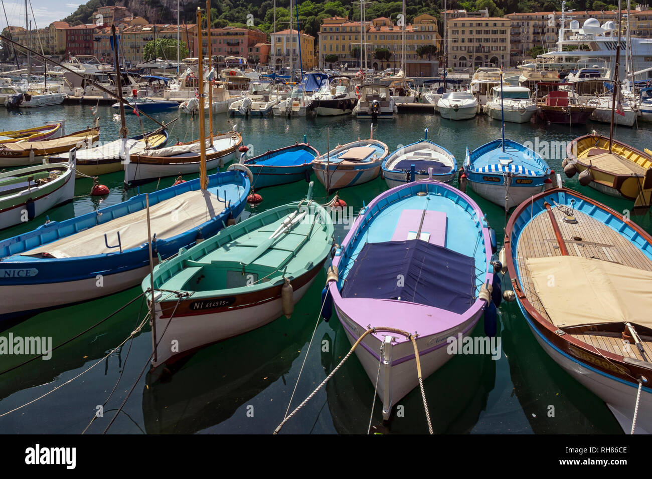 Harbour port small fishing boats hi-res stock photography and images ...