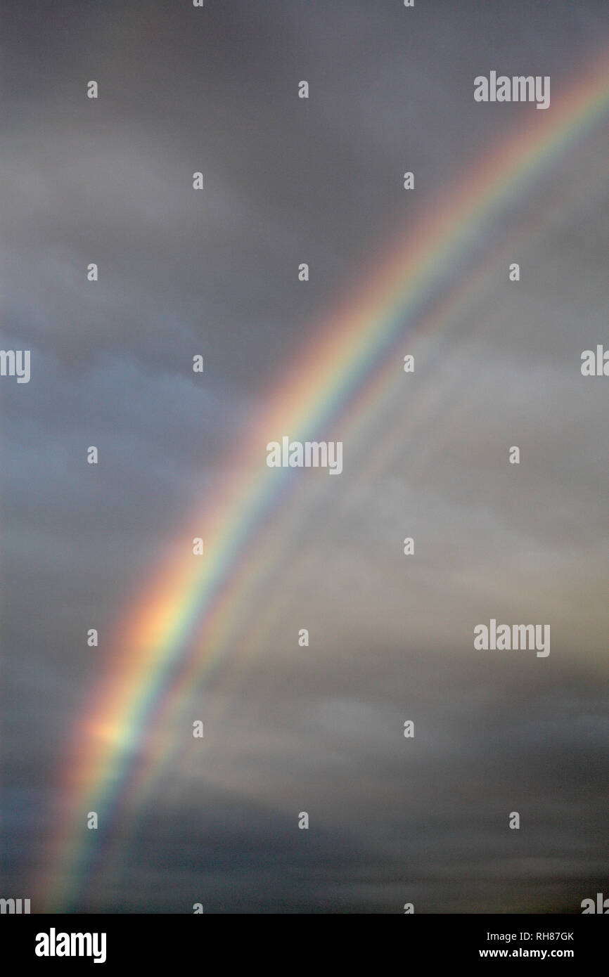 Stormy sky and rainbow hi-res stock photography and images - Alamy