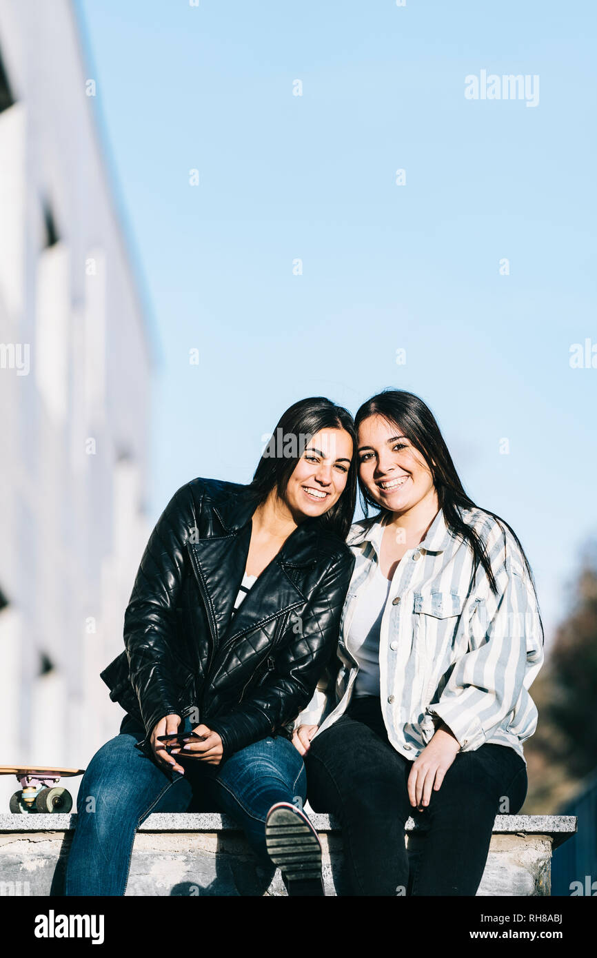 friends having fun Stock Photo