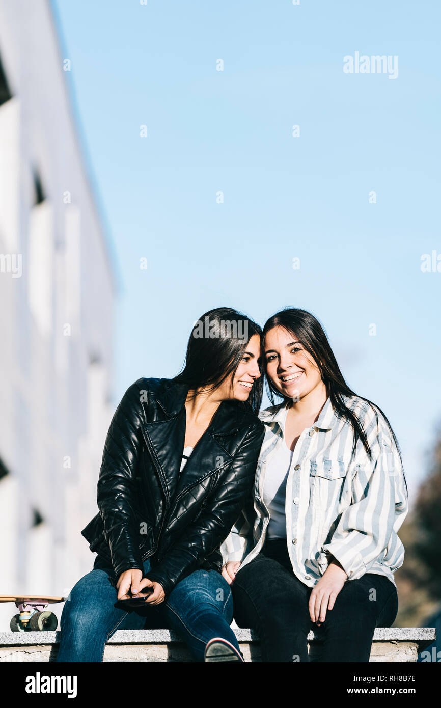 friends having fun Stock Photo