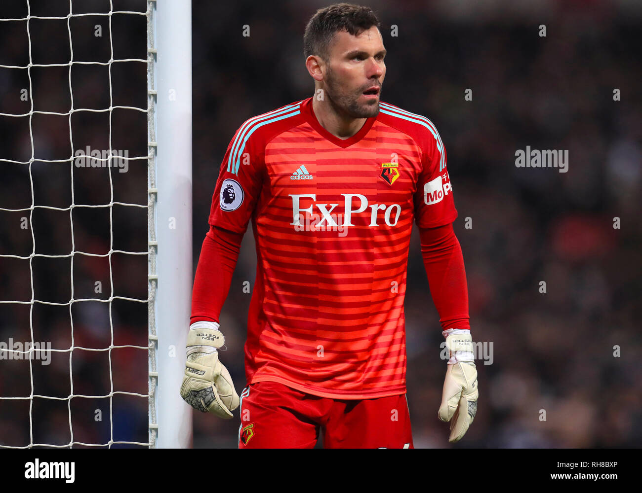 Watford goalkeeper Ben Foster Stock Photo Alamy