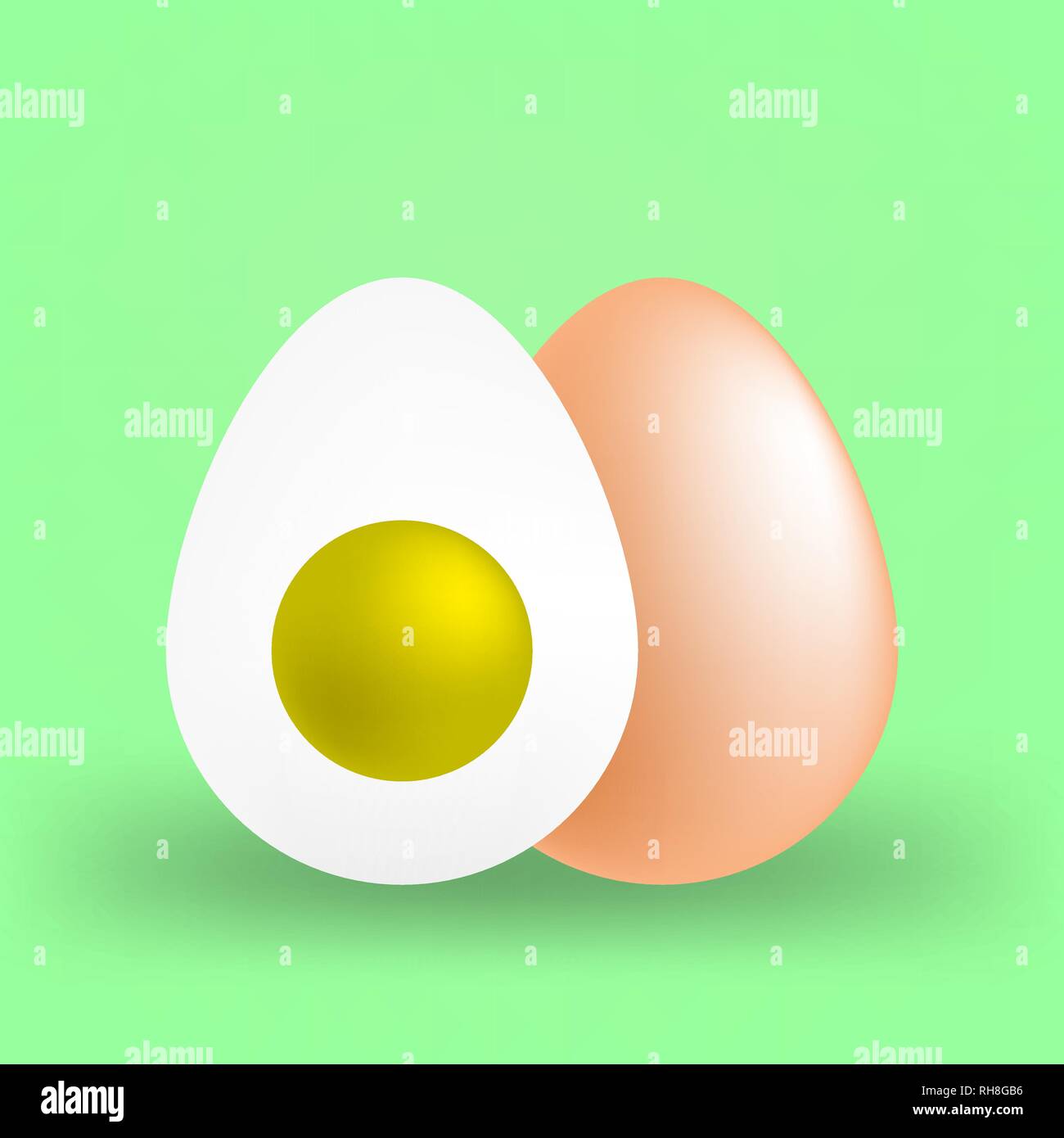 Easter Egg Icon Stock Vector