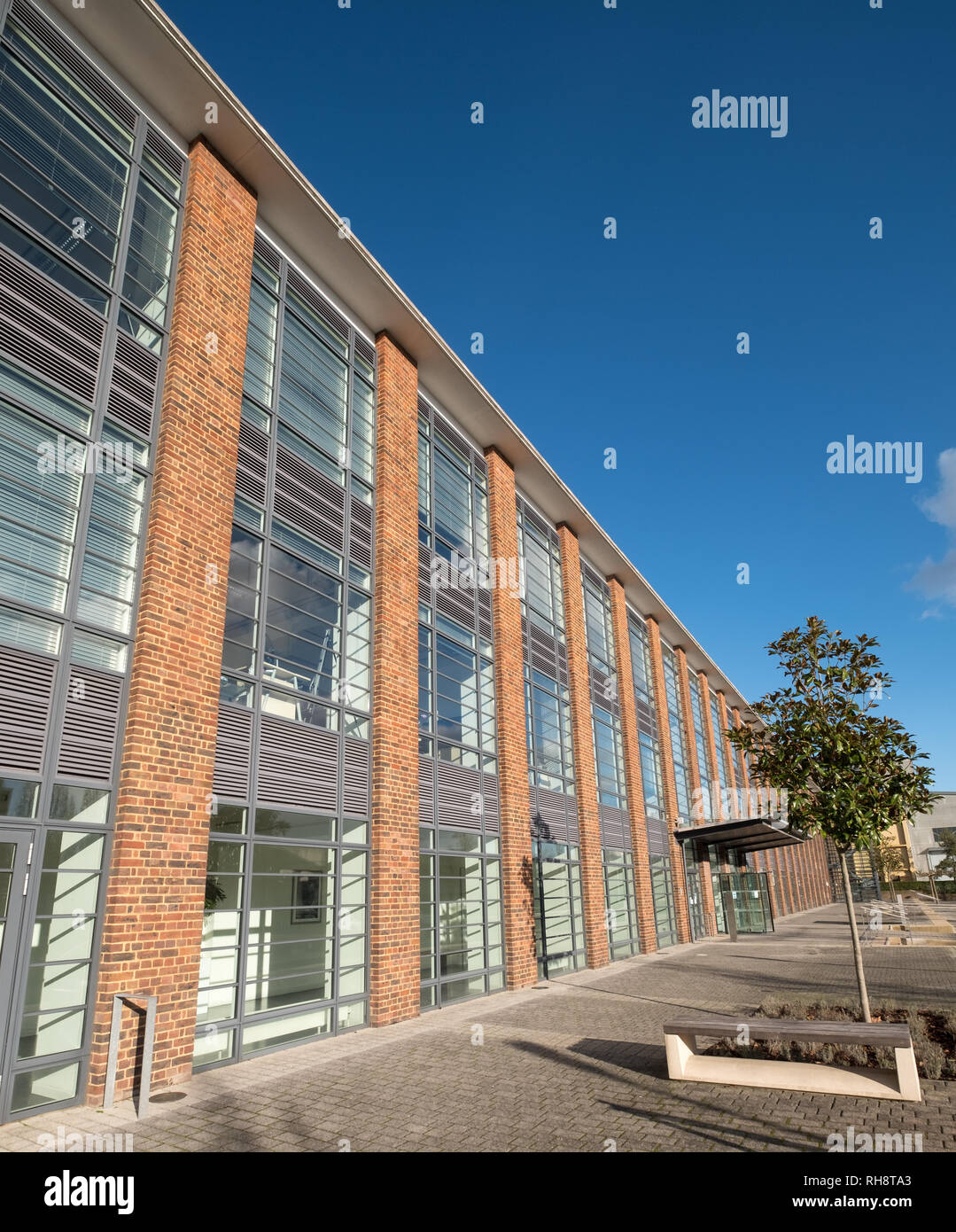 The Hub, serviced offices in a renovated art deco style building on Farnborough Business Park