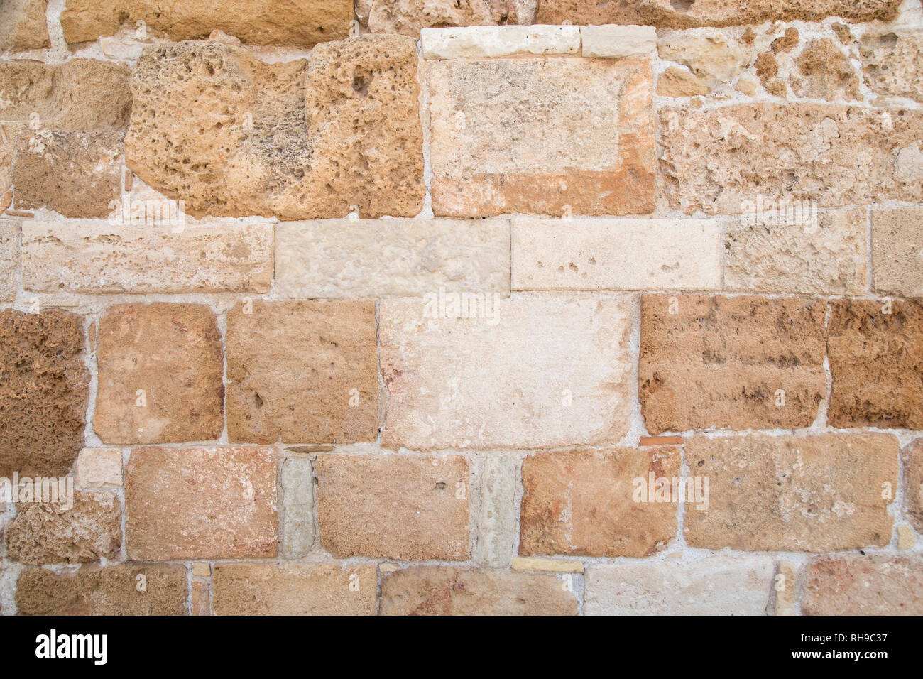 Grunge stone wall Stock Photo