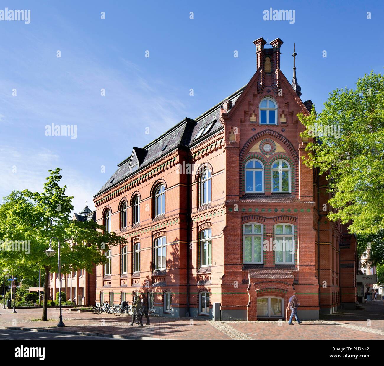 Historical Town Hall, Winsen an der Luhe, Lower Saxony, Germany Stock Photo