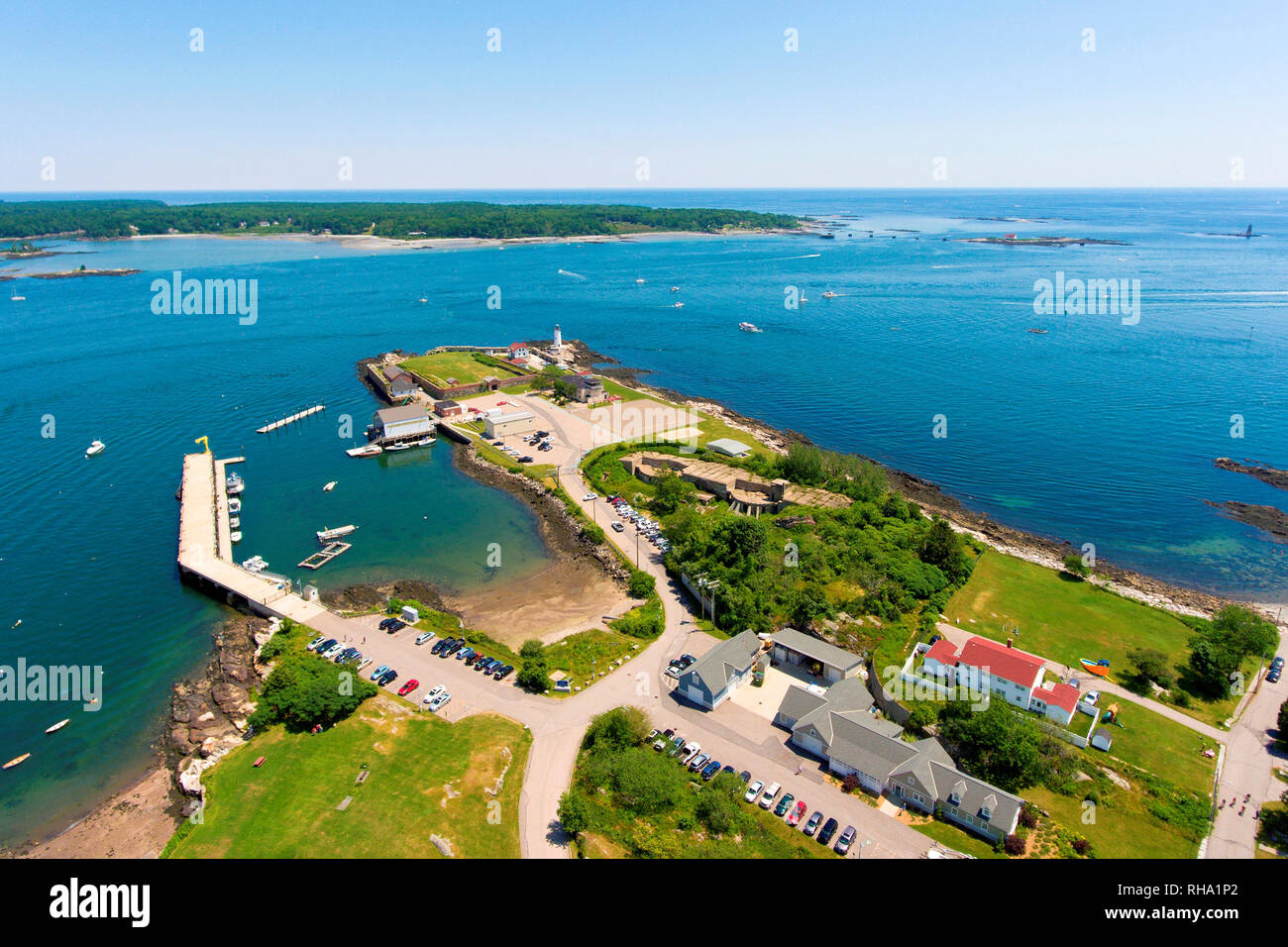 Portsmouth Harbor Lighthouse and Fort Constitution State Historic Site ...